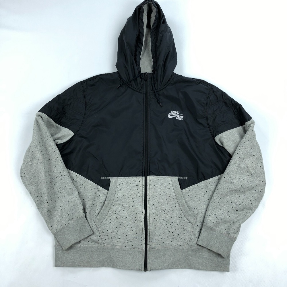 Nike Air Heavyweight Windbreaker Jacket Hoodie Mens XL Splatter 631939
